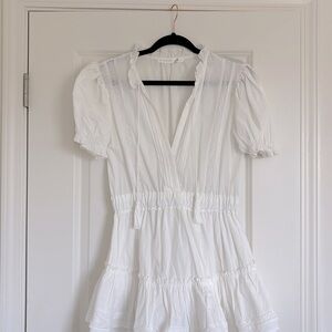 Altar’d State White Puff Sleeve Dress